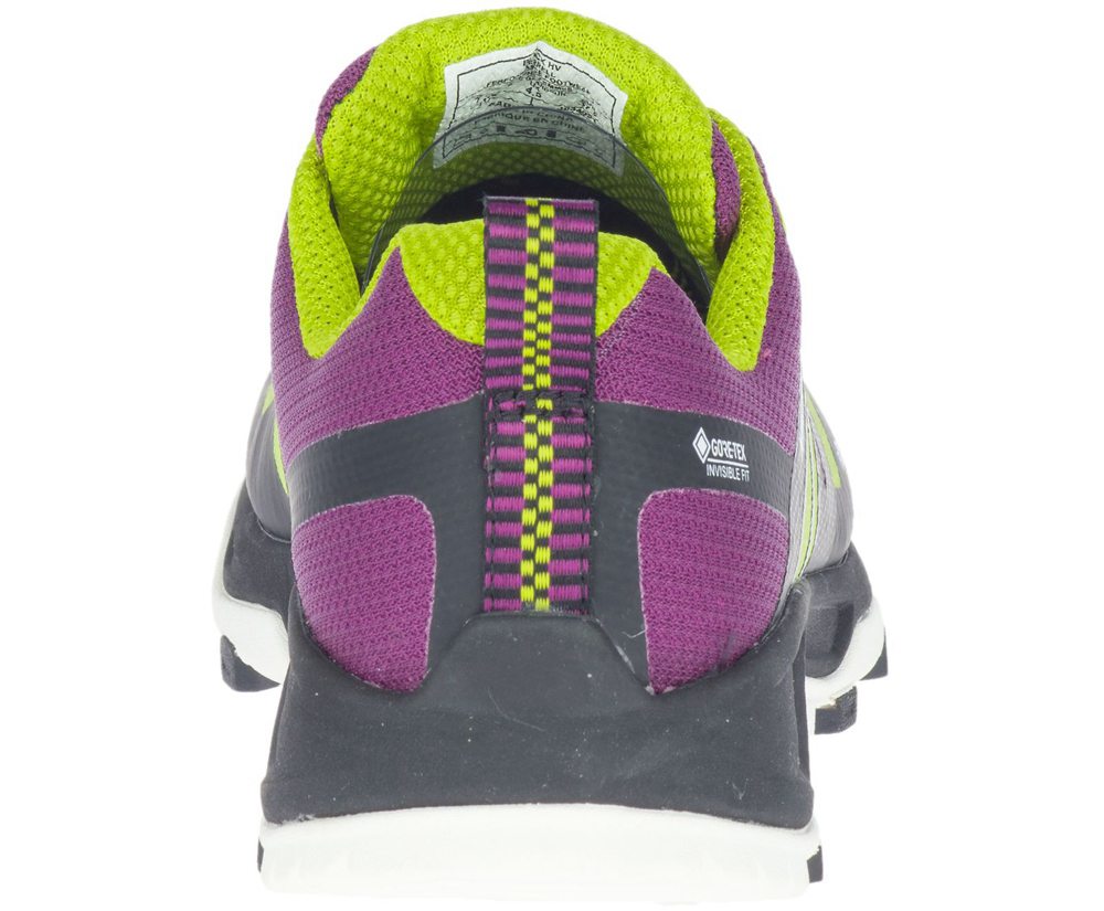 Merrell Hiking Shoes Black/Purple - MQM Flex 2 GORE-TEX® - Womens 40RDZAQPU